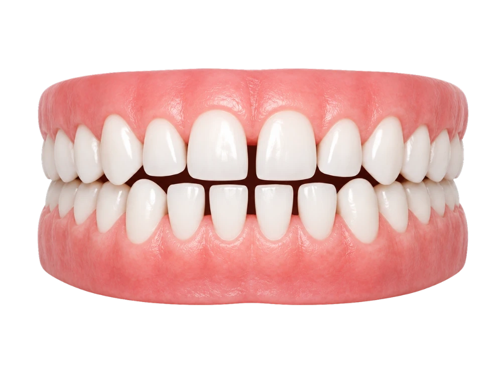 Teeth Spacing — Before